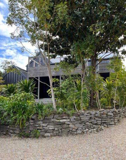 Golden Bay holiday home, Tata House from the rear