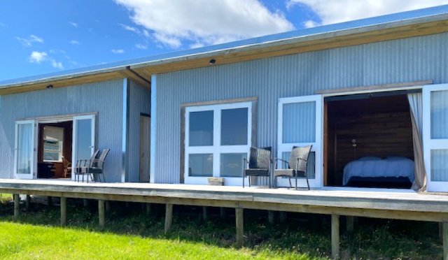 Woolshed holiday bach accommodation in Pohara Golden Bay